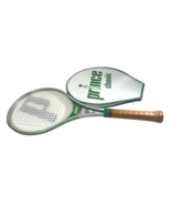 1979 Prince Classic Aluminum Tennis Racquet 4 1/4”~Original Cover Green ... - $24.25 CAD