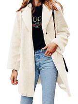 Danedvi Womens Fleece Coat Faux Fur Warm Winter Jacket - Size S - $306.57 MXN Danedvi Womens Fleece Coat Faux Fur Warm Winter Jacket - Size S - $306.57 MXN