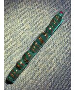 Fire Glazed Ceramic bead Bobby. C.2025 - $18.00