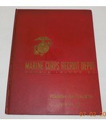 Marine corps Recruit Depot Parris Island S.C. yearbook 4th Battalion 1954 - €431,37 EUR