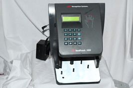 Ingersoll Rand Hand Punch 3000 Ethernet Biometric Time Clock 515C3 11/22 - $369.00