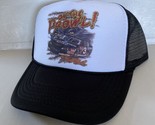Vintage Dale Earnhardt Hat Dale 3 Trucker Hat snapback Black Cap NASCAR - £14.07 GBP