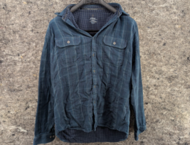 Kuhl Shirt Mens L Blue Flannel Shatterd Button Up Long Sleeve Outdoor Hike - $34.99