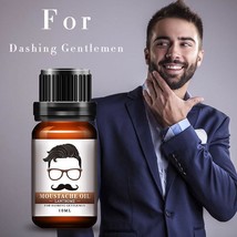 Beard Oil Moisturizes Facial Hair Moustache Pure Organic Growth Alopecia Serum - £9.48 GBP