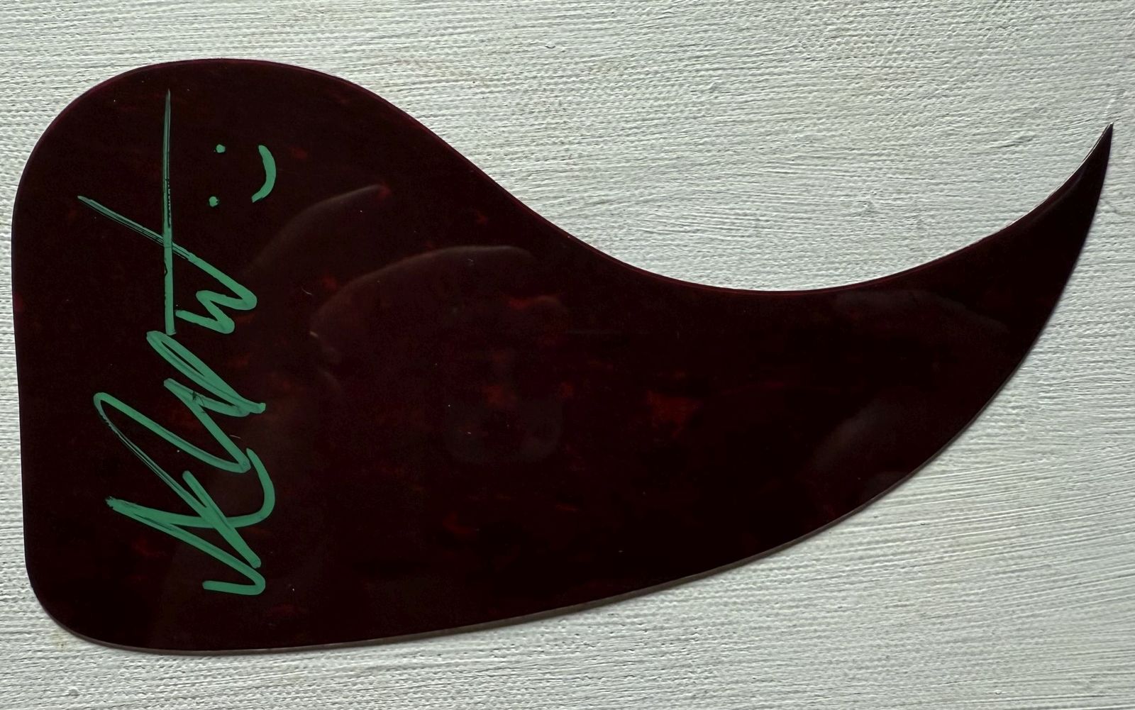 Alex Warren Autographed Signed Guitar Pick Guard - $49.99