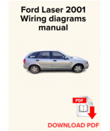 Ford Laser 2001 Wiring diagrams manual - $17.99