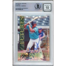 Miguel Cabrera Auto 2000 Royal Rookies Futures Autograph BGS Auto 10 Slab - £786.62 GBP