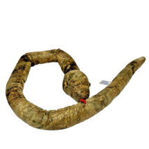 Aurora Brown Soft Plush Realistic 50 Inch Snake Stuffed Animal - $12.39