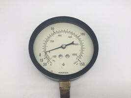 Marsh J8018 Pressure Gauge 3.5" Dial, 30-150 Psi - $12.40