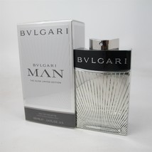 BVLGARI MAN The Silver Limited Edition 100 ml/3.4 oz Eau de Toilette Spray NIB - £86.46 GBP
