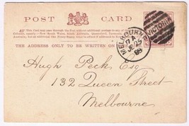 Postcard Australia Post Office Official Card Melbourne Victoria June 25, 1889 - £7.59 GBP