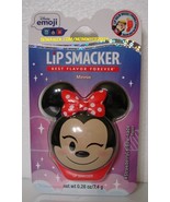 Minnie Mouse Disney Emoji Flip Balm Pot Lip Smacker Strawberry LeBowNade... - £7.47 GBP