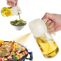 16oz Oil Dispenser Bottle for Kitchen - 2 in 1 Olive Oil and - £10.44 GBP