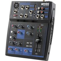 Gemini Sound GEM-05USB - 5-Channel Bluetooth Audio Mixer, USB Playback, Compact  - £55.78 GBP+