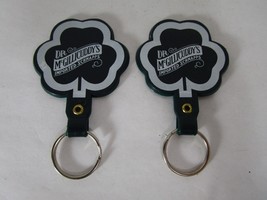 Dr. McGillicuddy&#39;s Liqueur - Shamrock Key Chains - Imported Schnapps Adv... - £4.69 GBP