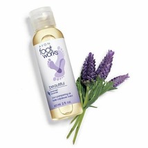 Avon Foot Works Beautiful Lavender 3-IN-1 Pampering Oil 2 Fl Oz ~ Retired ~ New - £7.60 GBP