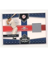BILLY MARTIN UNIFORM CARD, NEW YORK YANKEES BASEBALL - $20.00
