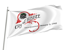 Bisbee, Arizona  Flag ,Size -3x5Ft / 90x150cm, Garden flags - $29.80