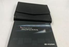 2011 Hyundai Sonata Owners Manual Handbook Set with Case OEM A01B59007 - $13.49