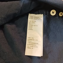 Abercrombie & Fitch Men's Muscle Button Down Collared Blue Shirt Long Sleeve XL image 5