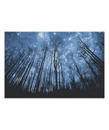 Forest Starry Night Sky Wooden Photo Puzzle (1000 Pieces) - £29.02 GBP