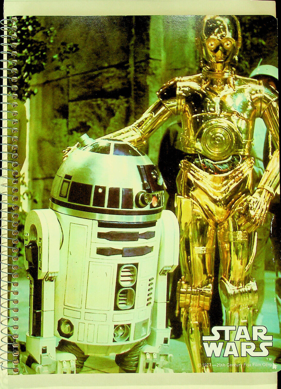 Primary image for Mead Corp. - Star Wars Spiral Notebook - R2D2 & C3PO (1977) - Unused