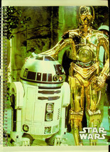 Mead Corp. - Star Wars Spiral Notebook - R2D2 &amp; C3PO (1977) - Unused - £52.43 GBP