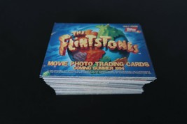 1993 Topps Flintstones Movie Trading Cards Complete Set w/ foils & bonus cards - $24.99