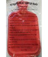 Rubber HOT Water Bottle Bag Warm Relaxing Heat Cold Therapy Leak proof 1... - $8.90