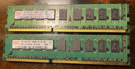 2GB Hynix (2x1GB) 1Rx8 DDR3 1333MHz PC3-10600E Server Memory HMT112U7AFP... - £3.93 GBP