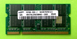 Samsung 1GB PC2700S Ddr Ram Memory - £23.73 GBP
