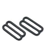 Bluemoona 10 Pcs - 38mm Alloy Round Triglides Widemouth D Ring for Leath... - €9,07 EUR