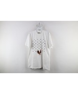 Vintage 90s Streetwear Mens Large Thailand Rooster Chicken T-Shirt White... - $39.55