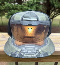 HALO Men’s SnapBack Hat Cap Video Game Army Green NWT Adjustable OSFM - $12.99