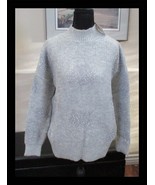 Koton Ladies Gray &amp; Metallic Silver Knit Sweater Size US XS NEW - $385.77 MXN
