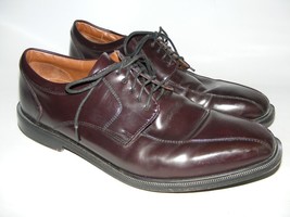 Rockport Oxford Dark Brown Dress Shoes Adiprene Adidas Insoles Men’s Siz... - $28.01