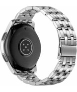 Samsung Galaxy Watch Band 46mm No Gaps Solid Stainless Steel Strap Light... - £40.46 GBP