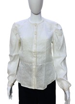 Isabel Marant Women&#39;s Cotton Linen Shirt Blouse Tunic Top L - £113.23 GBP