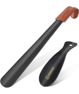Metal Shoe Horn Long Handle for Seniors 16.5 Inches with 7.5 Inches Trav... - $26.42 CAD
