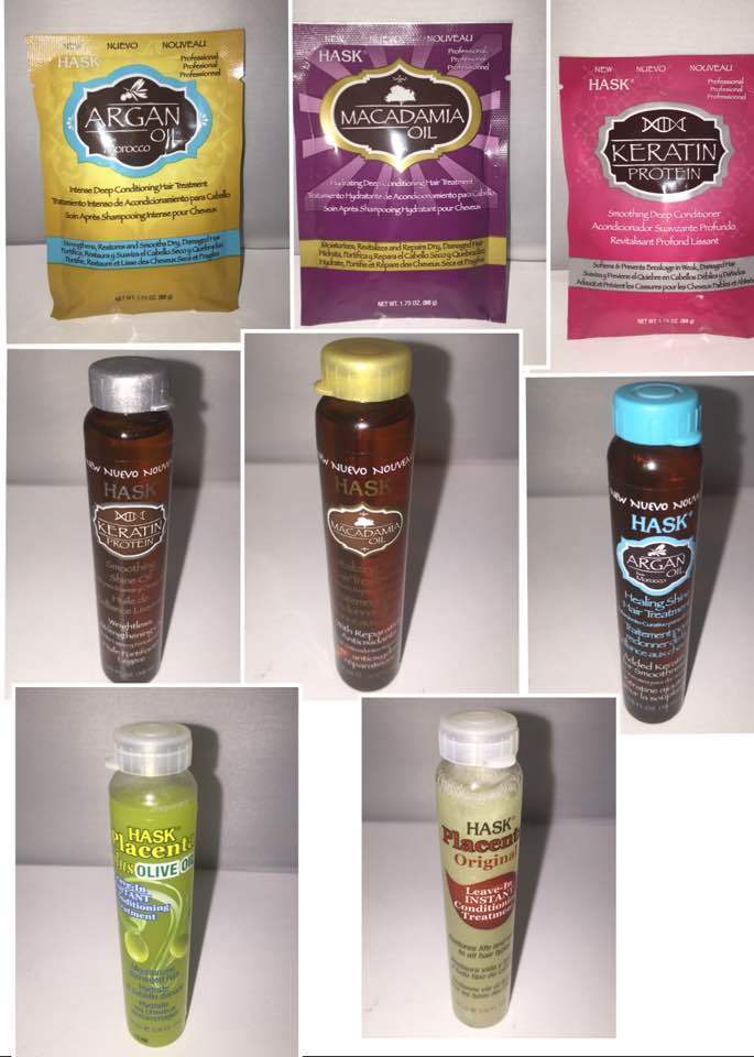 HASK HAIR TREATMENTS SINGLE ITEMS - $2.35+