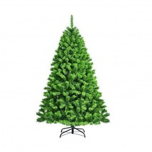 Snow Flocked Artificial Christmas Tree with Metal Stand-7.5 ft - Color: ... - £121.88 GBP