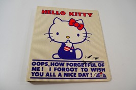 Hello Kitty School File Branded Binder Clip Board 1976 Sanrio Japan Vtg - £22.43 GBP