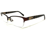 Armani Exchange Eyeglasses Frames AX1004 6016 Brown Red Cat Eye 52-17-135 - £29.06 GBP