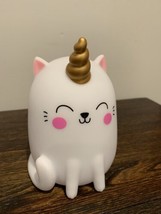 Moodlight KittyCorn Magical Color Changing Kitten Unicorn LED Lamp - $14.54