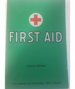 Vintage American Red Cross First Aid Textbook Fourth Edition 1957 Revision - £7.78 GBP