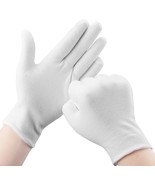 30 Pcs White Cotton Gloves for Dry Hands Moisturizing Eczema Overnight M... - $29.37
