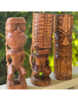 da Hawaiian Store Hand Carved Wood Polynesian Style 12 Inch Ki&#39;i  Tiki (... - £47.81 GBP