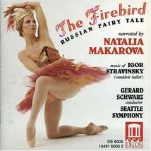 Stravinsky: The Firebird, Russian Fairy Tale (narrated by Natalia Makaro... - £10.06 GBP