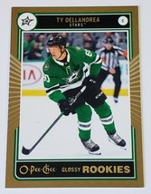 2020 - 2021 Ty Dellandrea O-PEE-CHEE Glossy Rookies R-19 Rc Dallas Stars Sports - $3.99