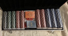 Professional 500 Chips Poker Set with Case - £55.11 GBP